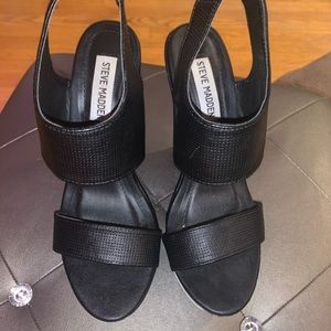 Black heels